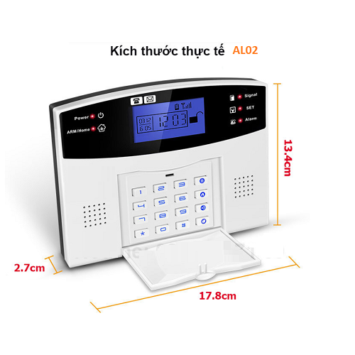 Báo trộm qua sim điện thoại - Alarm System AL02