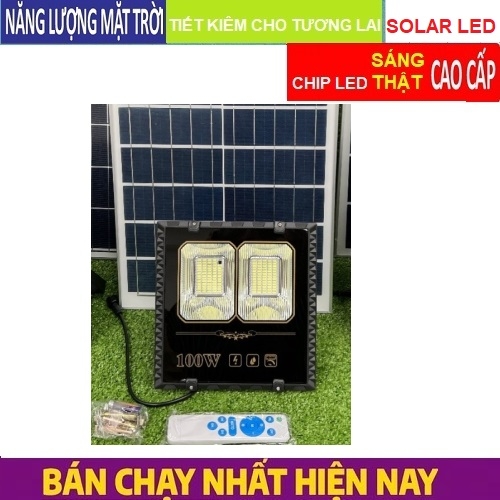 ĐÈN 100W NĂNG LƯỢNG MẶT TRỜI 