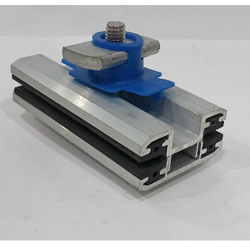 Kẹp tấm pin 2 mặt kính(Double Glass) dùng để kẹp tấm pin năng lượng mặt trời không có khung viền nhôm